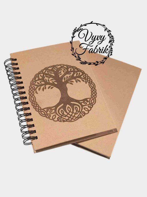 carnet carton recycle grave personnalisable